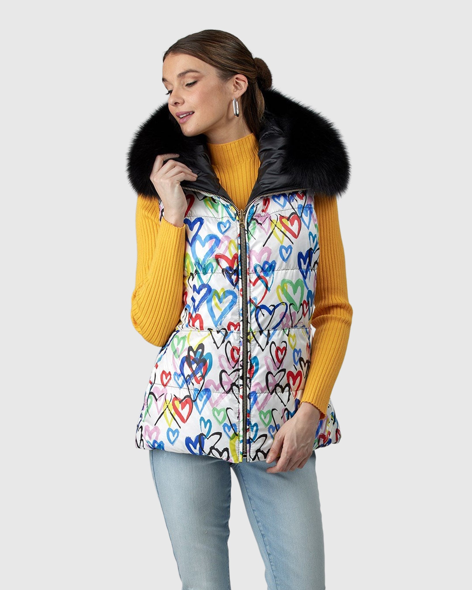 #Color_WHITE HEART MULTI/BLACK